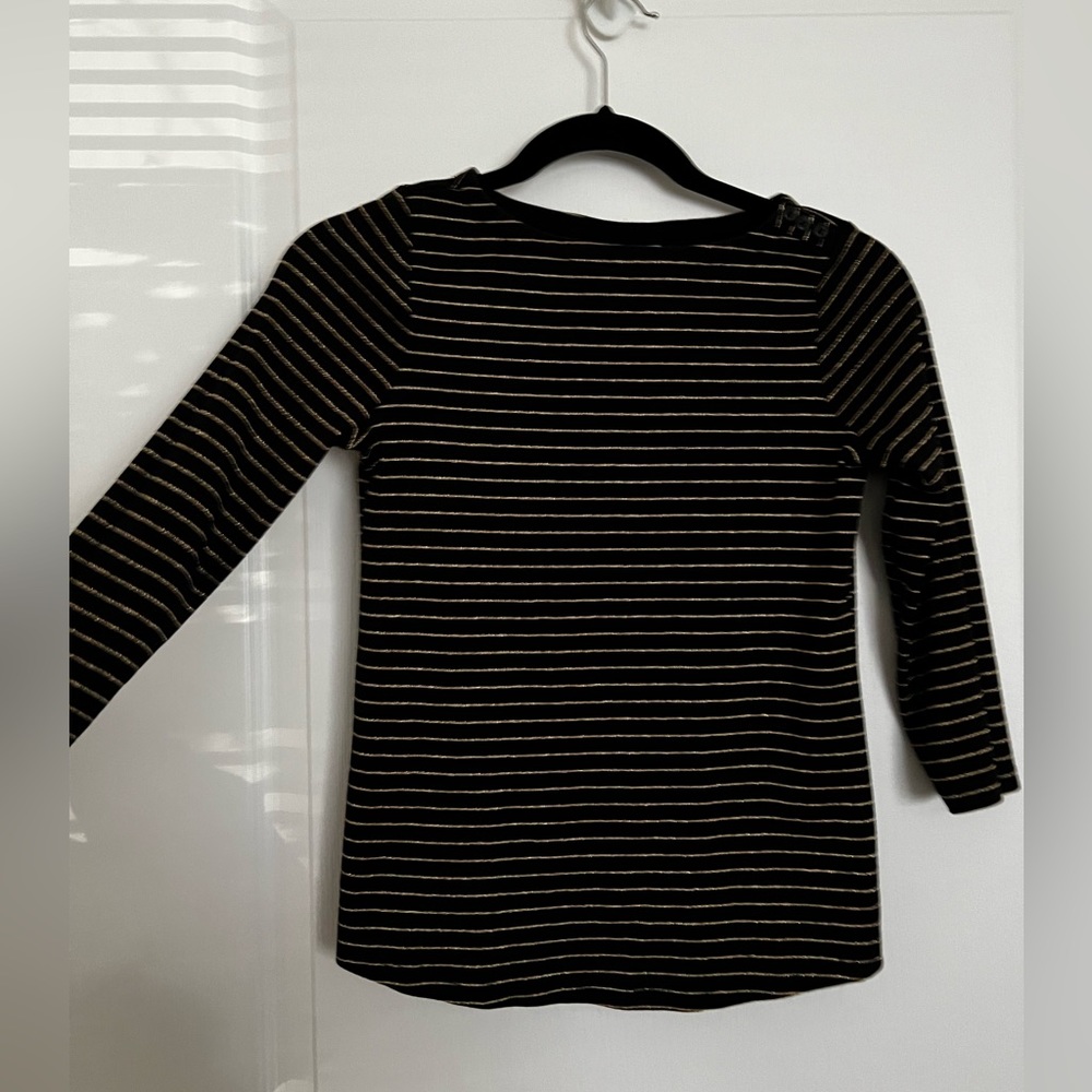 Charter Club Mid Sleeve Business Casual (Petite) Top